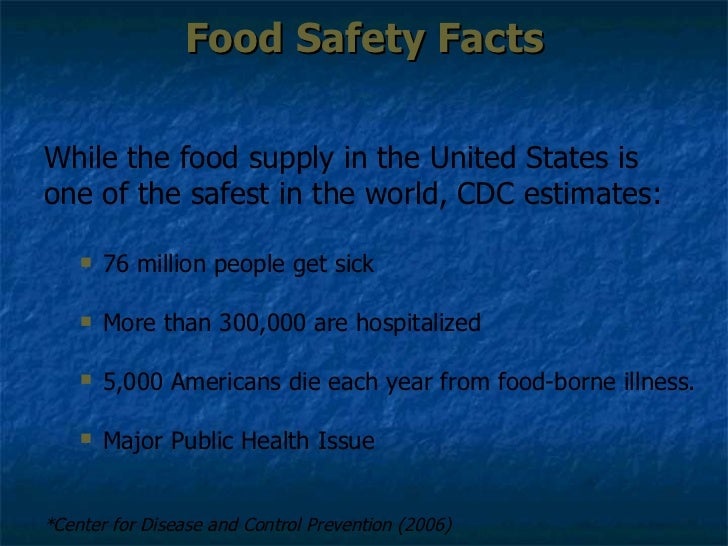 food safety course answers