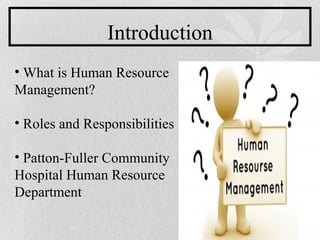 Hcs341 Week 5 Human Resource Management Power Point