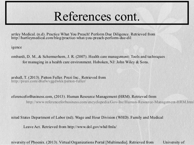 Hcs341 week 5 human resource management power point