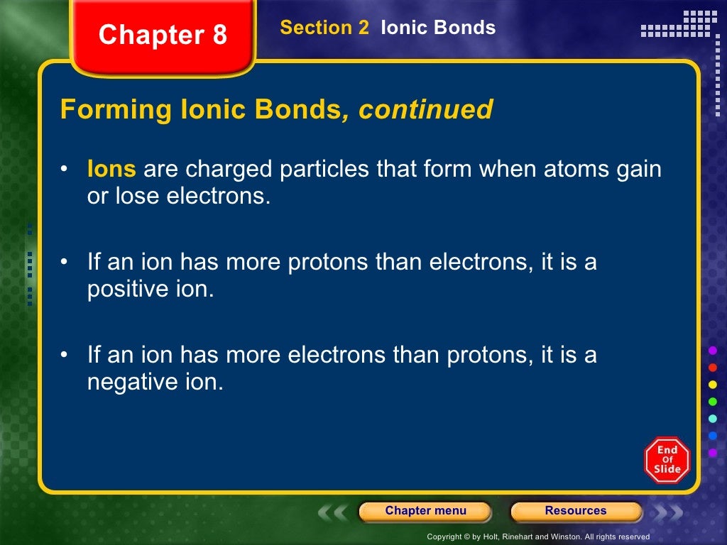 Physical Science Chapter 8