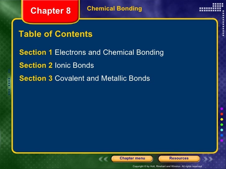 Physical Science Chapter 8