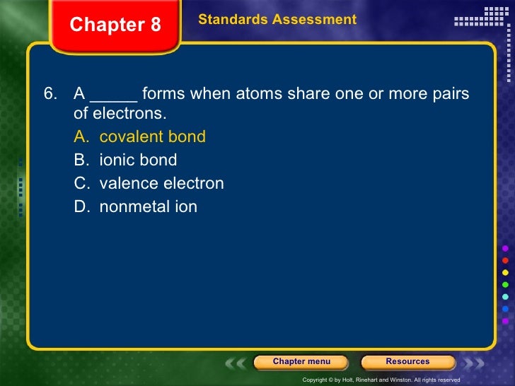 Physical Science Chapter 8