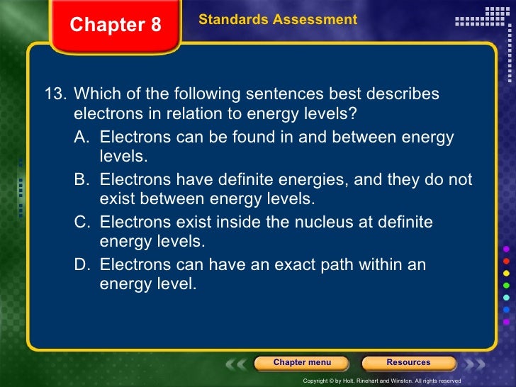 Physical Science Chapter 8