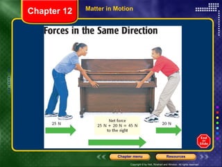 Matter in Motion Chapter 12 