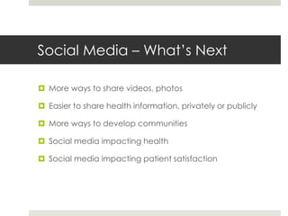 Two Kinds of People?
Will you join the social media
revolution to engage patients?

 