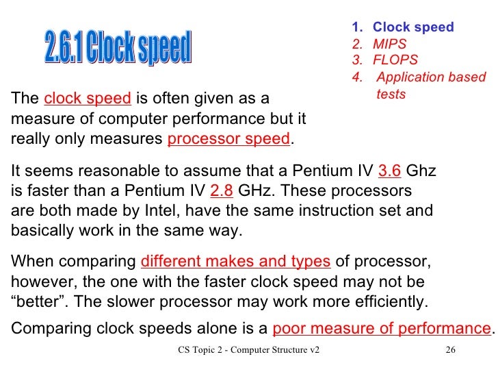 Clock Speed In Computer System Is Measured In Download CPU Speed