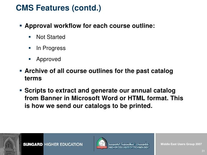 banner the backbone of hct unified digital campus