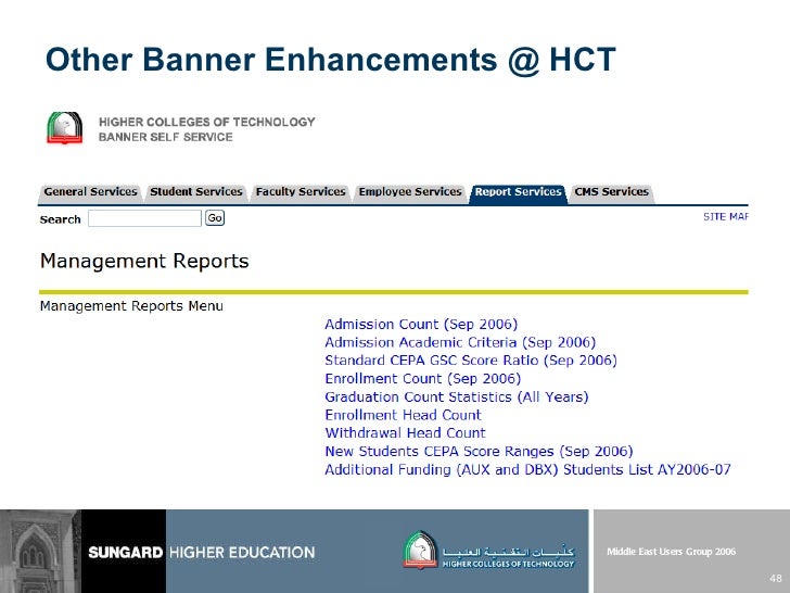 Capp And Curriculum Management At Hct