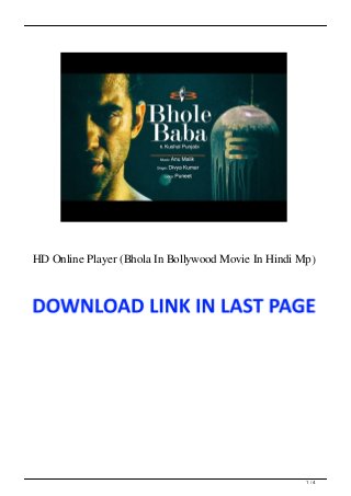 HD Online Player (Bhola In Bollywood Movie In Hindi Mp)
1 / 4
 