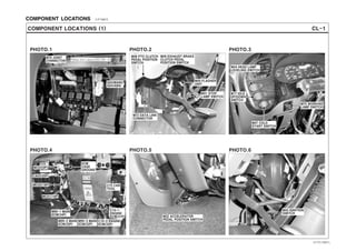 COMPONENT LOCATIONS E7F78BCE
EVTCL70001L
 