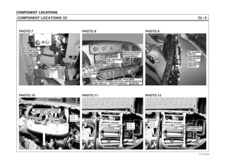COMPONENT LOCATIONS
EVTCL70002L
 