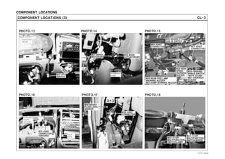 COMPONENT LOCATIONS
EVTCL70003L
 