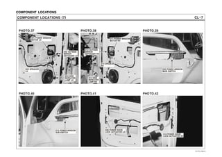 COMPONENT LOCATIONS
EVTCL70007L
 