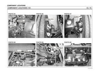 COMPONENT LOCATIONS
EVTCL70010L
 