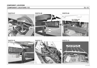 COMPONENT LOCATIONS
EVTCL70012L
 