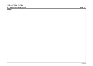 P.T.O CONTROL SYSTEM
SD471-4P.T.O CONTROL SYSTEM (4)
MEMO
EVTSD7471DL
 