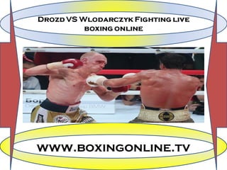 www.boxingonline.tv
 