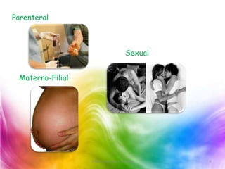 Parenteral



                                        Sexual


 Materno-Filial




                  Villòn, Luna, Ligua, Pivaque   6
 