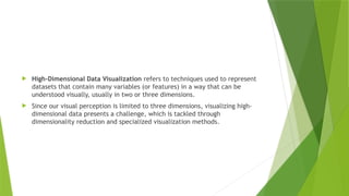 Comprehensive Techniques for Visualizing High-Dimensional Data Across ...