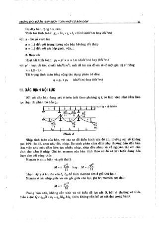 Hướng dẫn đồ án môn học Bê tông cốt thép 1 - Sàn sườn toàn khối có bản dầm ( Nguyễn Văn Hiệp )