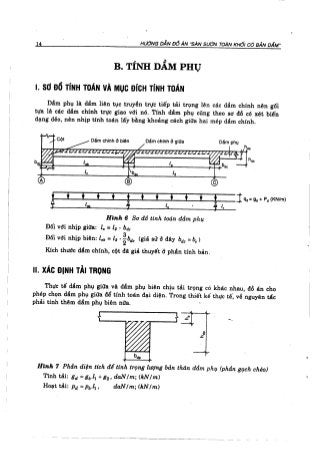 Hướng dẫn đồ án môn học Bê tông cốt thép 1 - Sàn sườn toàn khối có bản dầm ( Nguyễn Văn Hiệp )