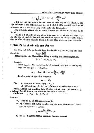 Hướng dẫn đồ án môn học Bê tông cốt thép 1 - Sàn sườn toàn khối có bản dầm ( Nguyễn Văn Hiệp )