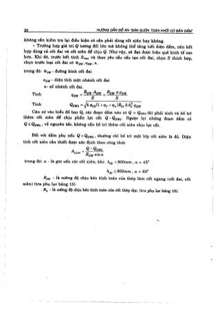 Hướng dẫn đồ án môn học Bê tông cốt thép 1 - Sàn sườn toàn khối có bản dầm ( Nguyễn Văn Hiệp )