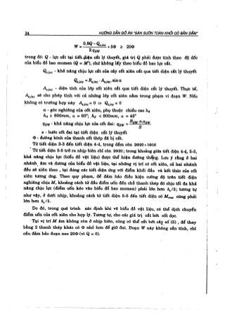Hướng dẫn đồ án môn học Bê tông cốt thép 1 - Sàn sườn toàn khối có bản dầm ( Nguyễn Văn Hiệp )