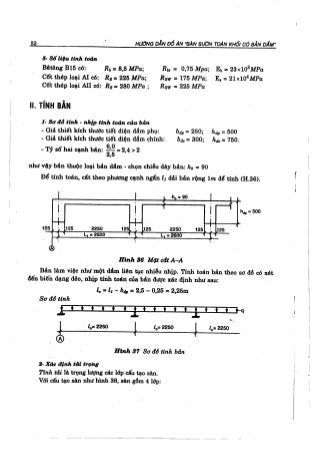 Hướng dẫn đồ án môn học Bê tông cốt thép 1 - Sàn sườn toàn khối có bản dầm ( Nguyễn Văn Hiệp )