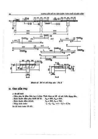 Hướng dẫn đồ án môn học Bê tông cốt thép 1 - Sàn sườn toàn khối có bản dầm ( Nguyễn Văn Hiệp )
