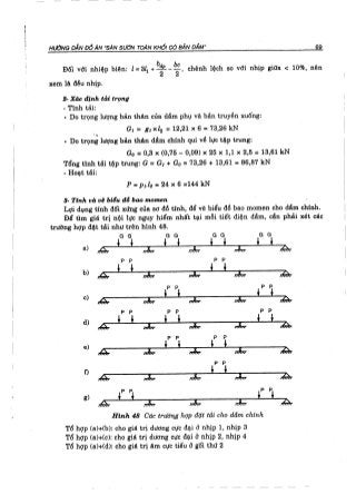 Hướng dẫn đồ án môn học Bê tông cốt thép 1 - Sàn sườn toàn khối có bản dầm ( Nguyễn Văn Hiệp )
