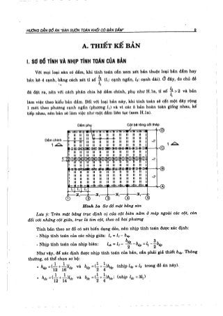 Hướng dẫn đồ án môn học Bê tông cốt thép 1 - Sàn sườn toàn khối có bản dầm ( Nguyễn Văn Hiệp )