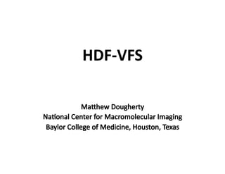 HDF‐VFS 

 
