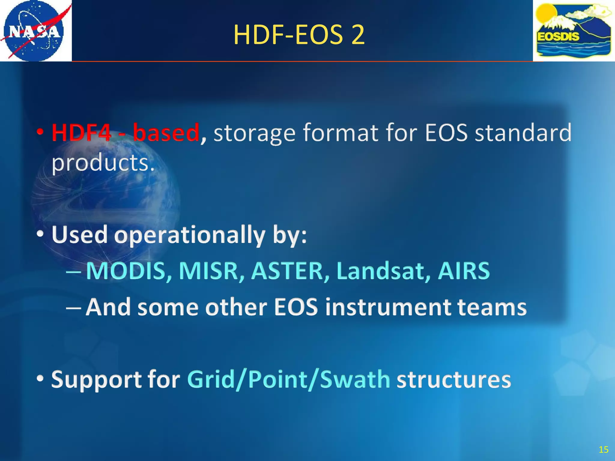 HDF-EOS 2
15