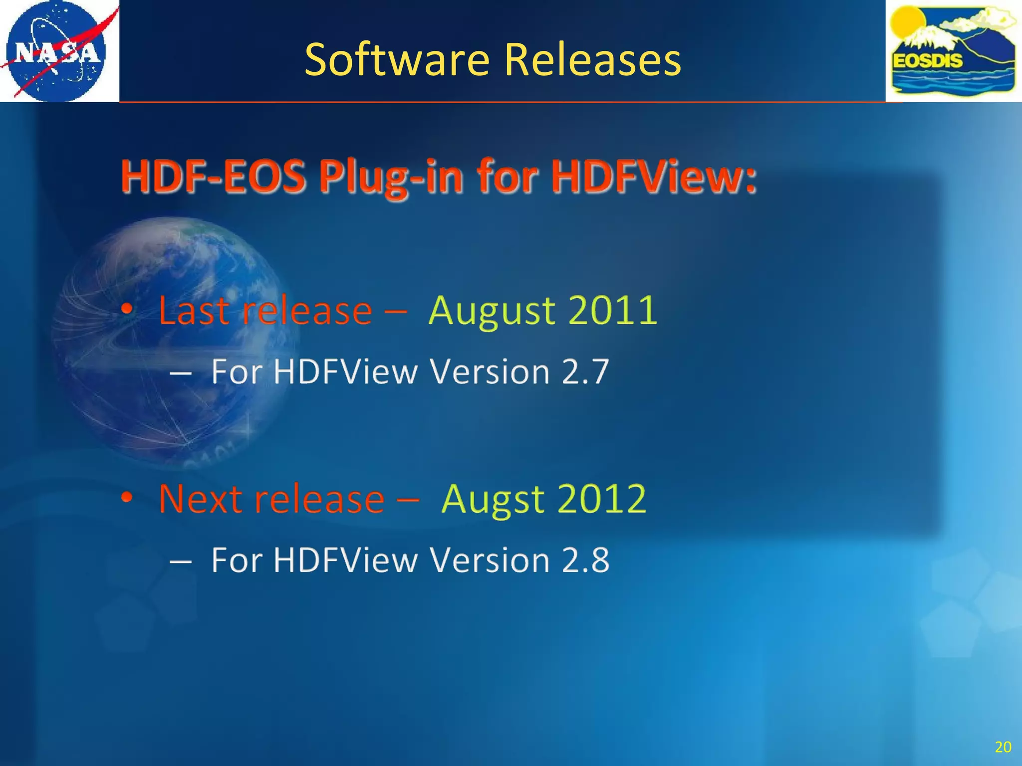 Software Releases
20
