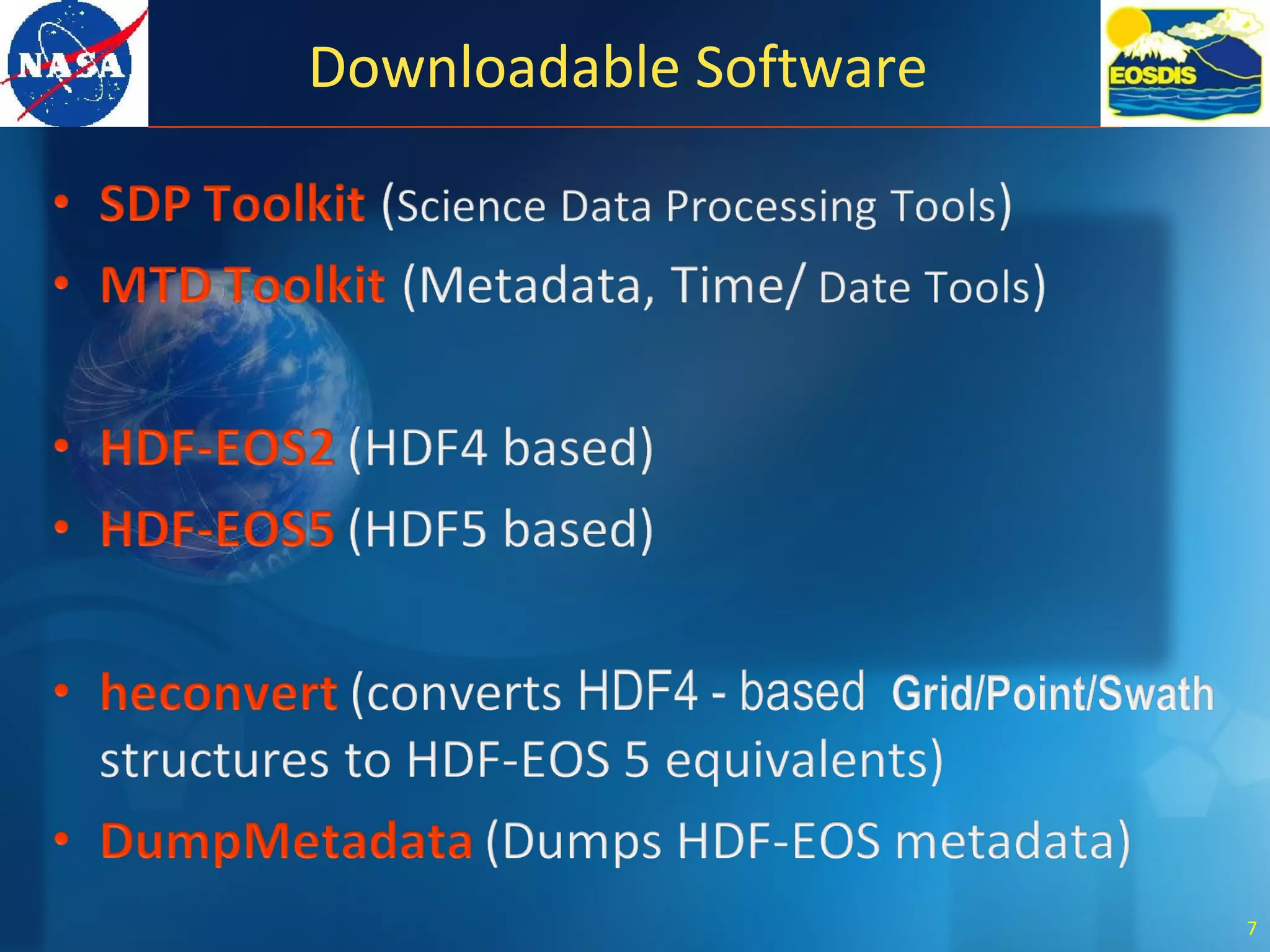 Downloadable Software
7