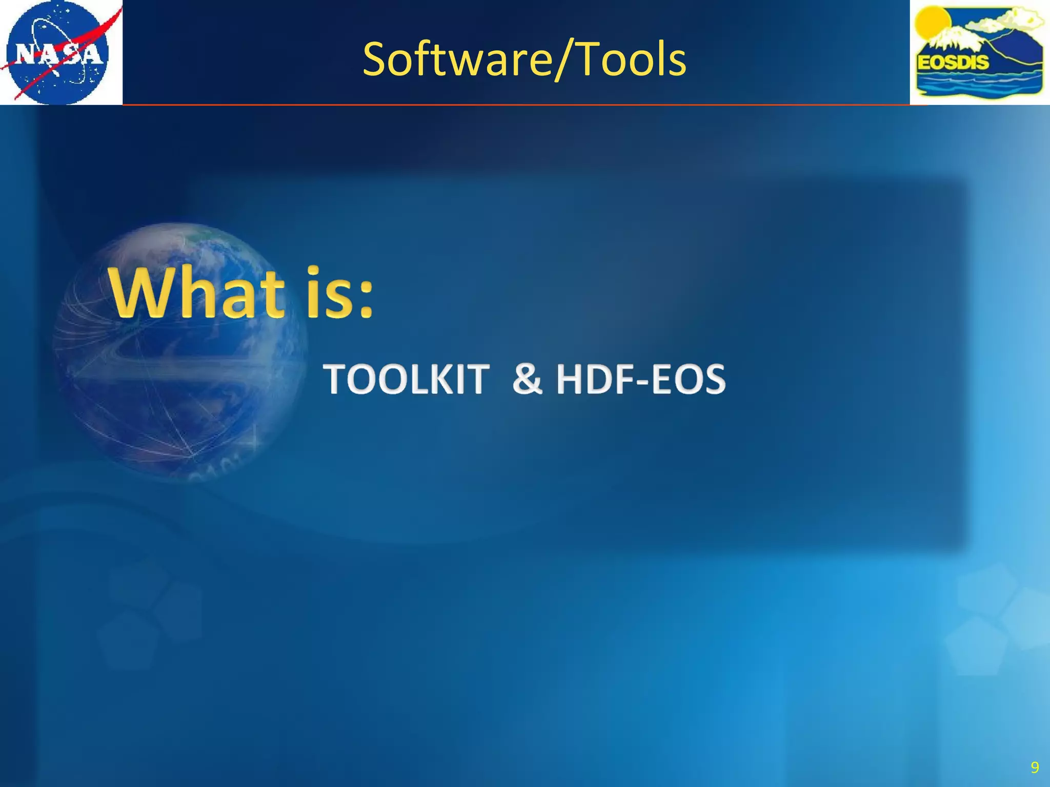 Software/Tools
9