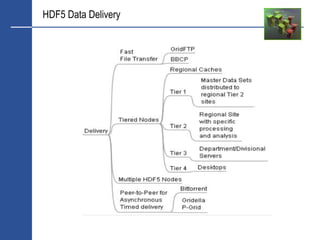 HDF5 Data Delivery
 