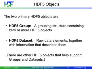 Introduction to HDF5 | PPT