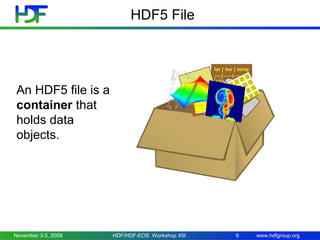 Hdf5 Container Icon Introduction to HDF5 | PPT