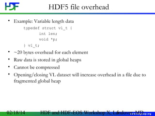 Performance Tuning in HDF5 | PPT