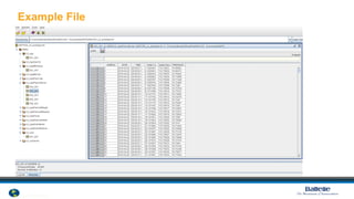 © 2012 National Ecological Observatory Network. ALL RIGHTS RESERVED.
Example File
Collocating NEON’s long-term atmospheric measurements
and field observations
9
 