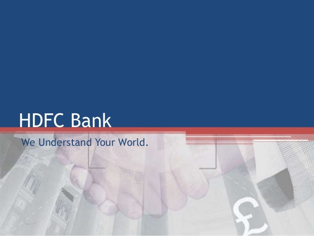 Hdfc Bank Core Products