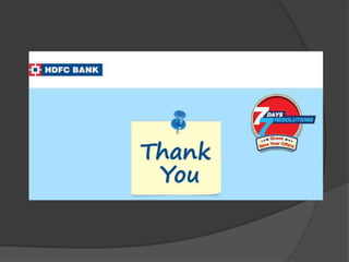 Hdfc bank ppt