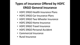 HDFC ERGO General Insurance