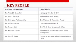 KEY PEOPLE
 