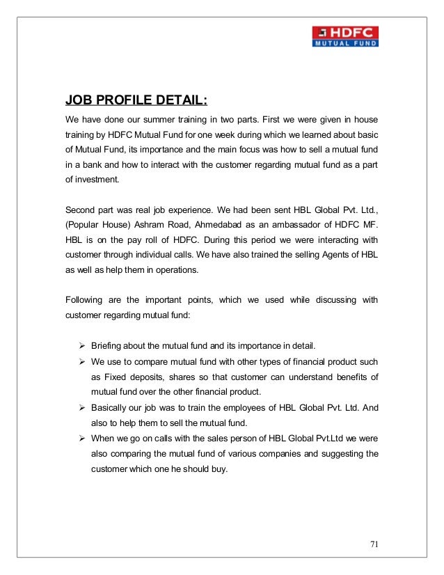 Hdfc mutual fund