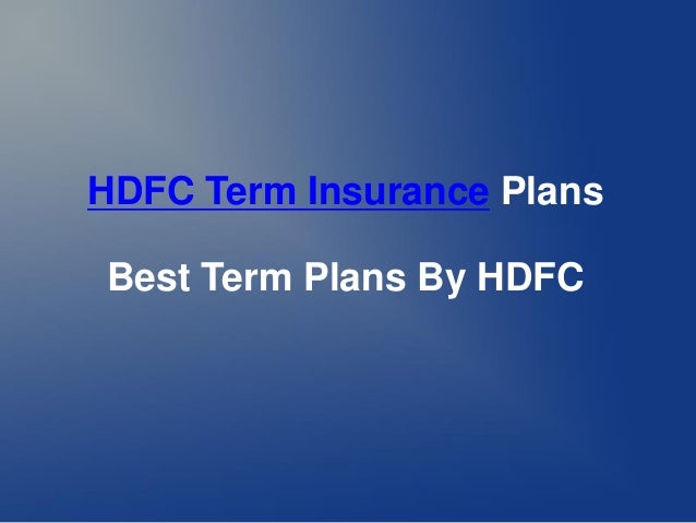 HDFC Term Insurance Review Online hdfc-term-insurance-review-online