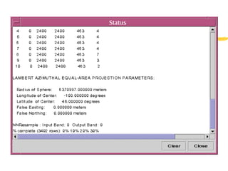 MODIS Reprojection Tool | PPT