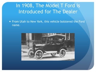 Ford's Most Monumental Moments | PPTX